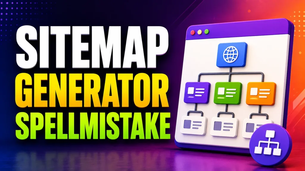 Sitemap Generator Spellmistake: SEO Fixes & Guide