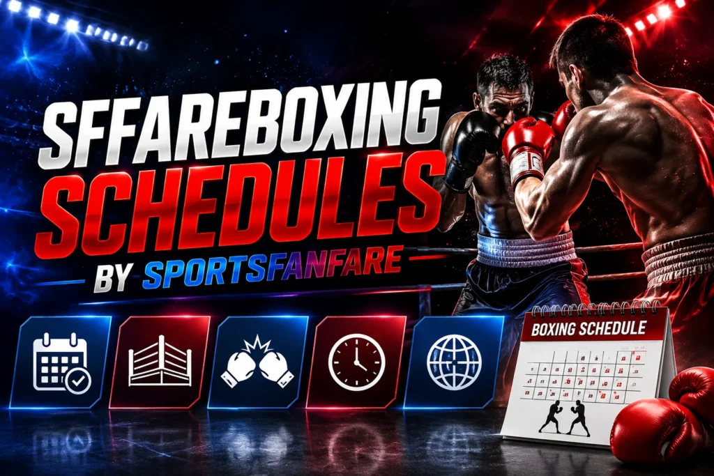 sffareboxing schedules by sportsfanfare