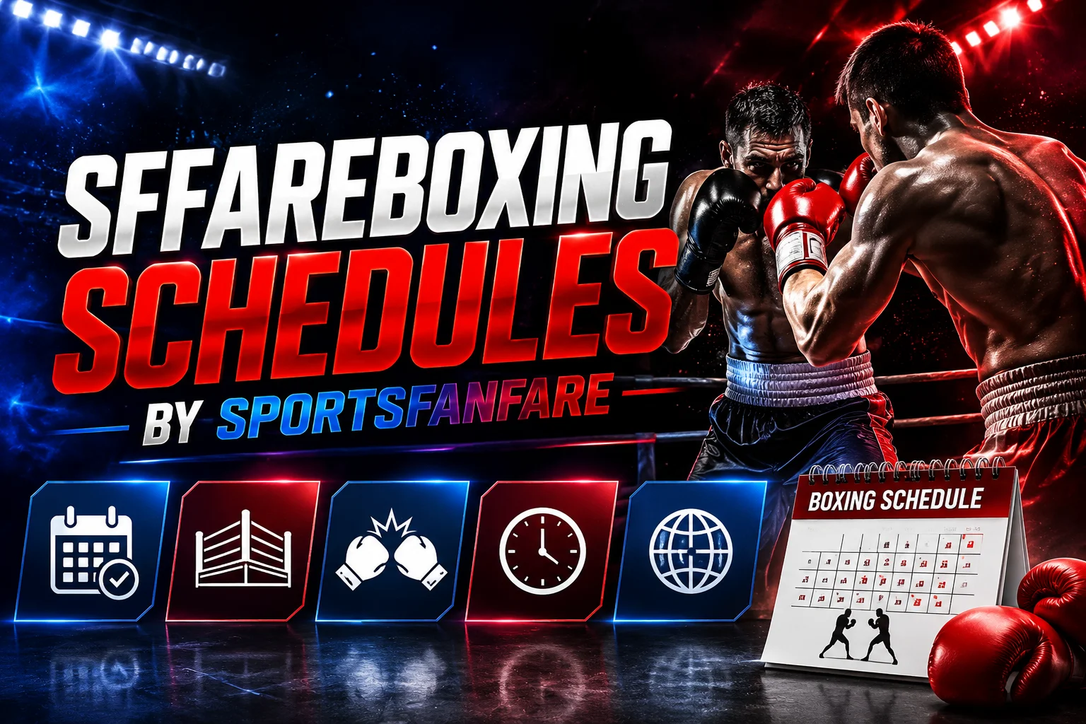 sffareboxing schedules by sportsfanfare