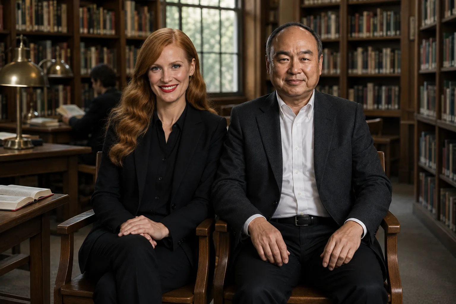 jessica chastain and masayoshi son