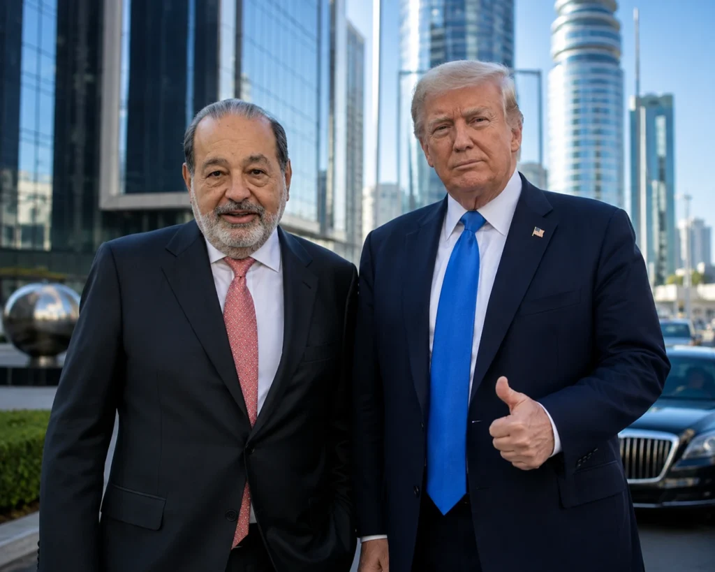 carlos slim and donald trump