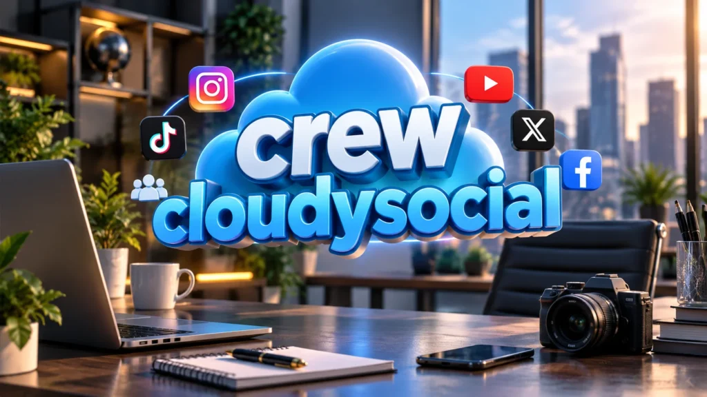 Crew CloudySocial: Team, Platform and Online Presence