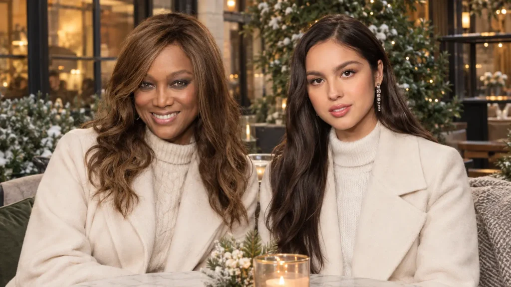 olivia rodrigo and tyra banks